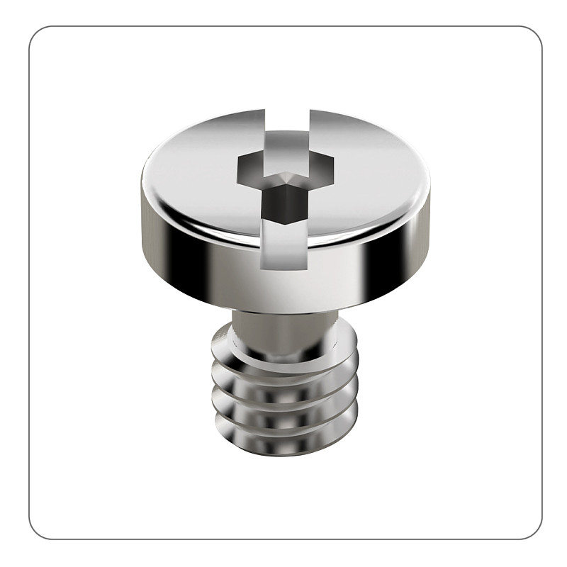 One slot stainless steel imperial 1/4 3/8 quick fit screw/D3.0mm positioning column Arri positioning column M3 * 4mm screw set For DSLR Mirrorless Cameras/Sony Fujifilm Sports Cameras/ DJI GOPRO11/GOPRO All Series For Phone clip  Accessories