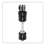 Metal universal Double Ball Head Damping Adjustment Bracket  1/4 screw hole to 1/4 screw hole pan tilt adapter, 1/4 screw hole to GOPRO three card slot pan tilt adapter, GOPRO two card to three card slot pan tilt adapter, 360 degree damping rotation extension adapter, For accessories such as selfie sticks/tripods/GOPRO13/DJI ACTION 5pro sports cameras