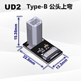 (ADT-Link） UUxx series product USB2.0 Type-A/Type-B/Type-C/Micro-B/Mini-B adapter for GPS navigation/ ROCK Pi 4 Raspberry Pi microcontroller development board/built-in USB device