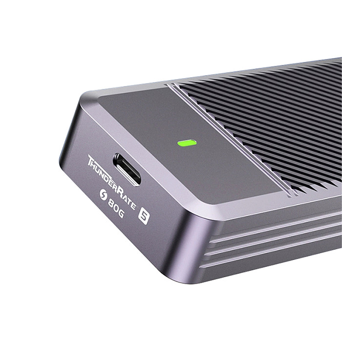 JEYI Thunderbolt 5 Hard Disk Box m2 6000MB/s Thunderbolt 4USB Solid State NVMe Mobile Box jhl9480 External MAC For Thunderbolt 5/4, USB 4.0 Interface Device