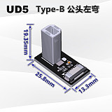 (ADT-Link） UUxx series product USB2.0 Type-A/Type-B/Type-C/Micro-B/Mini-B adapter for GPS navigation/ ROCK Pi 4 Raspberry Pi microcontroller development board/built-in USB device