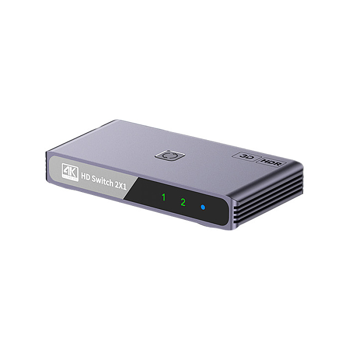 HDMI-Compatible 1/2 bidirectional switcher 4K HD 60HZ display audio and video extender computer screen converter