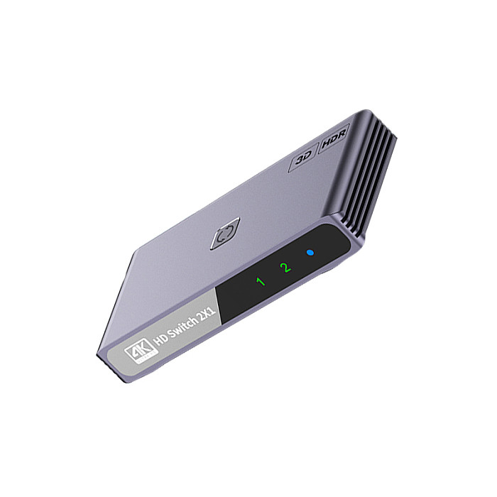 HDMI-Compatible 1/2 bidirectional switcher 4K HD 60HZ display audio and video extender computer screen converter