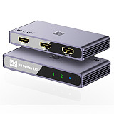HDMI-Compatible 1/2 bidirectional switcher 4K HD 60HZ display audio and video extender computer screen converter