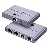 Network cable splitter one division four gigabit network distributor simultaneous internet access RJ45 network switch extender