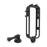 Quick Release Frame Horizontal Vertical Shooting Bracket Cold Shoe Mount Light Holder for Insta360 X5 Protective Cage