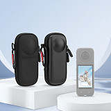 Portable PU Carrying Box for Insta360 X5 X4 Panoramic Camera Mini Storage Bag Protective Case Lens Cap Cover for Insta 360 X5 X4