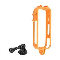 Quick Release Frame Horizontal Vertical Shooting Bracket Cold Shoe Mount Light Holder for Insta360 X5 Protective Cage