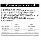 HelloRadio HR7E 8CH / HR7C 8CH ELRS 2.4G PWM Power Supply DC 4.5-7.4 V Receiver Dual Antenna Fixed Wing Model RC Boat