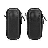 Portable PU Carrying Box for Insta360 X5 X4 Panoramic Camera Mini Storage Bag Protective Case Lens Cap Cover for Insta 360 X5 X4