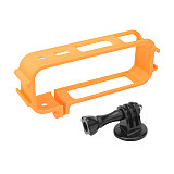 Quick Release Frame Horizontal Vertical Shooting Bracket Cold Shoe Mount Light Holder for Insta360 X5 Protective Cage