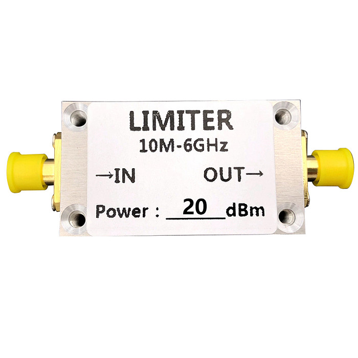 Small Size PIN Diode SMA RF Limiter 10M-6GHz +10dBm, +20dBm, 0dBm with SMA Interface for Pre-low Noise Amplifier SDR Receiver