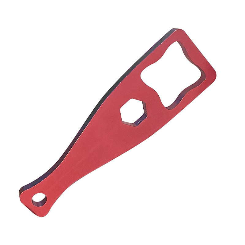 Aluminum alloy Knob wrench Red Square hole wrench Spanner to Tighten Loose Thumb Knob Bolt Screw for Gopro SJCAM Action Camera Tool Sports camera accessories