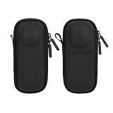 Portable PU Carrying Box for Insta360 X5 X4 Panoramic Camera Mini Storage Bag Protective Case Lens Cap Cover for Insta 360 X5 X4