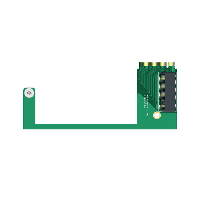 For MSI Claw 8 AI Claw7 SSD Adapter Handheld Conversion 2230 to 2280 4T 8T M2 SSD Expansion Board M.2 Adapter Riser
