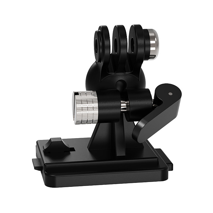 XINTE 360° Adjustable Helmet Adapter Stand Action Camera Fixed Install Mount with 17mm Ball Head for FAST MICH NVG Mount for Gopro DJI ACTION Camera
