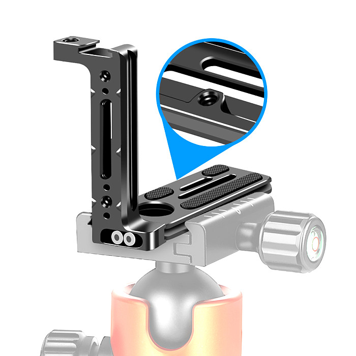 Universal Photography L-shaped Bracket Quick installation board tripod base Camera Photo Live Streaming Mount For  DSLR & Mirrorless Cameras