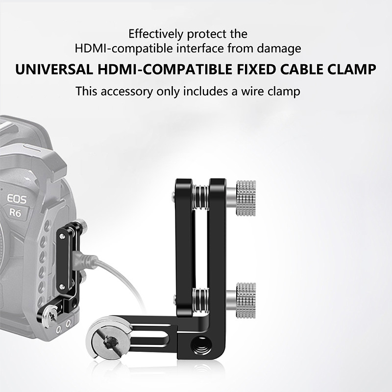 Universal HDMI-compatible Fixed Cable Clamp For Microphone Protection Cable Clamp