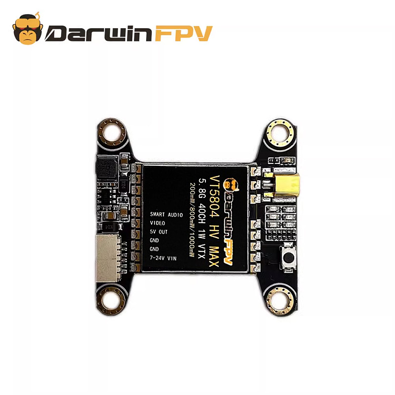 DarwinFPV 5.8G 40CH 25/200/600/800mW 1W Adjustable TX805P VTX For DarwinFPV Darwin129 7Inch FPV Drone 30.5*30.5mm