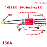 JMT AM32 60A 80A 150A 200A Brushless ESC 2-6S BEC 6V/2A 6V/5A For 1/10 1/8 RC Car Airplane Aircraft