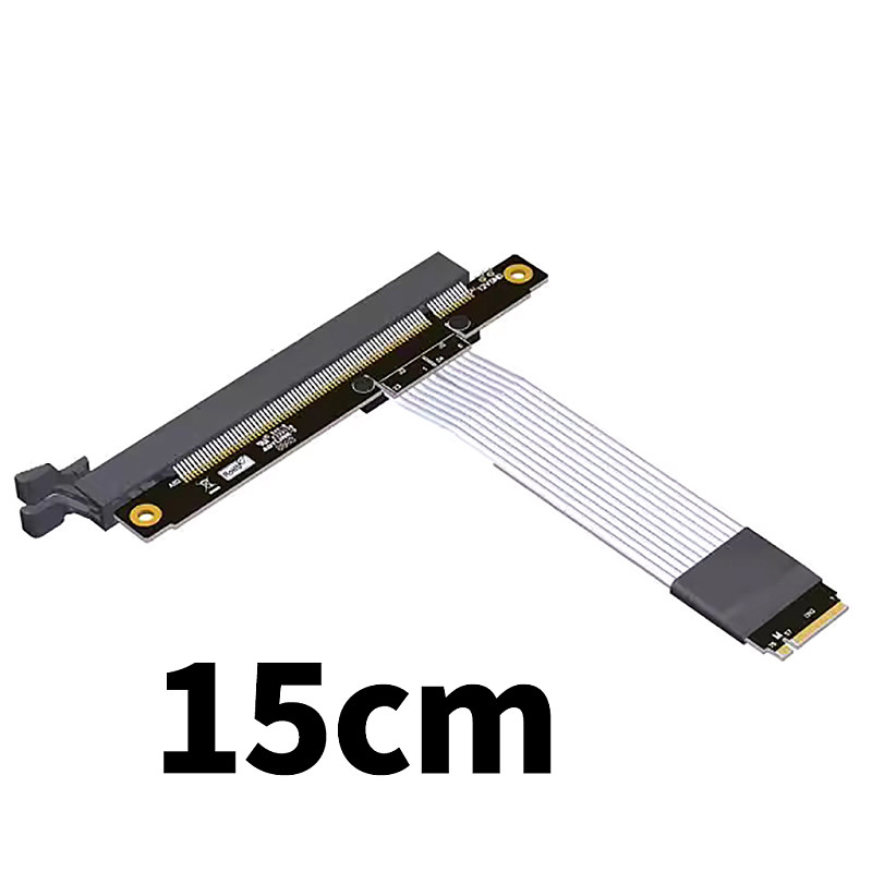 (ADT-Link) M.2 NGFF NVMe STX motherboard graphics card extension cable to PCIe x16 M.2 to 90 16x ﻿