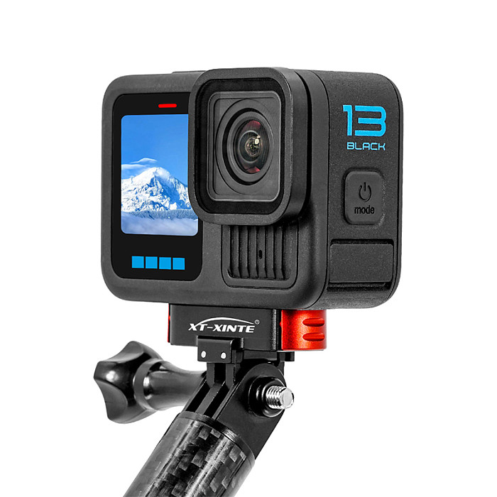For GOPRO Metal Bottom Replacement Seat With Foldable Two Card Magnetic Quick Install And Remove Base Set For GoPro13/12/11/10/9/8 Camera Replacement