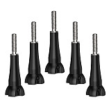 Stainless steel M5*19 Screw For Sports Cameras Foldable M5 Hand Screw Adapter For GoPro 13 12 Accessories For GOPRO full Serise Camera For DJI Action Cameras Monopod Tripod Selfie Stick Mount
