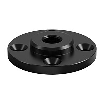 1/4 3/8 M6 Thread 17mm/1inch Ball Head Tripod Connection Adapter Fixed Base