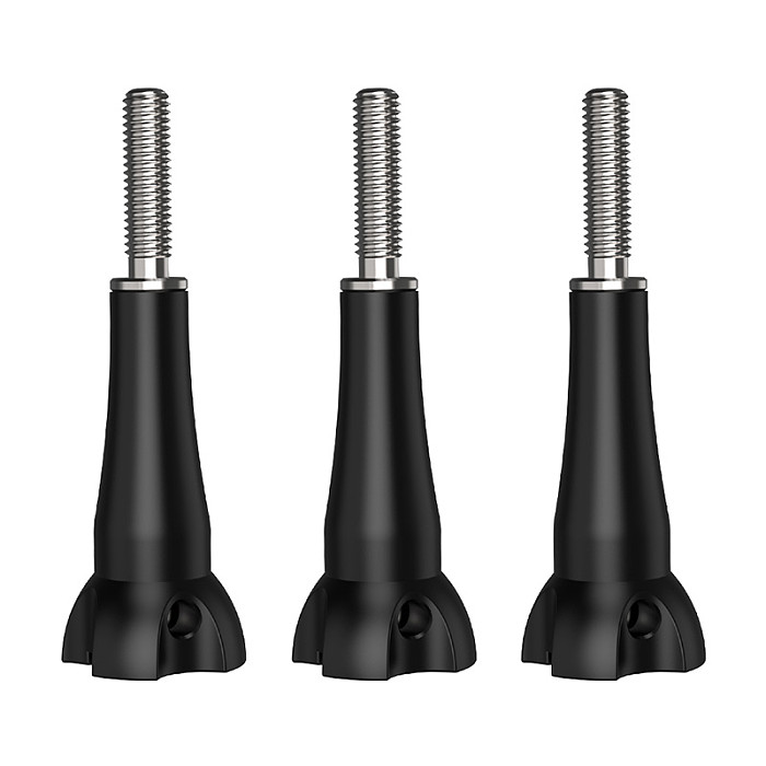 Stainless steel M5*19 Screw For Sports Cameras Foldable M5 Hand Screw Adapter For GoPro 13 12 Accessories For GOPRO full Serise Camera For DJI Action Cameras Monopod Tripod Selfie Stick Mount