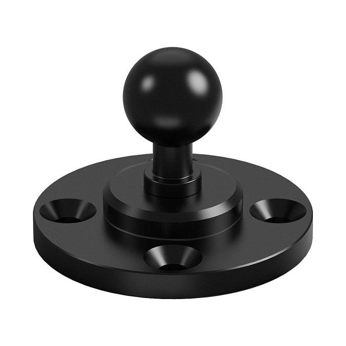 1/4 3/8 M6 Thread 17mm/1inch Ball Head Tripod Connection Adapter Fixed Base
