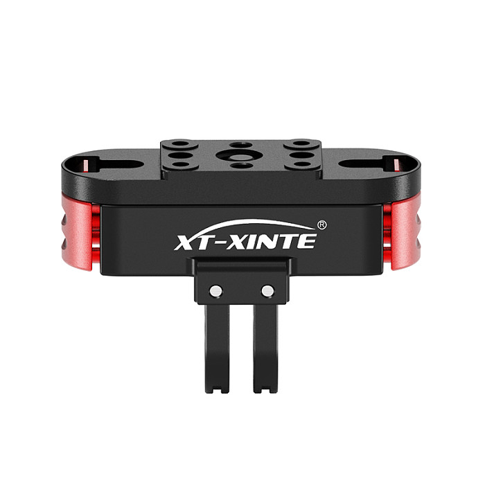 For GOPRO Metal Bottom Replacement Seat With Foldable Two Card Magnetic Quick Install And Remove Base Set For GoPro13/12/11/10/9/8 Camera Replacement