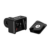 Mini two card quick mount sports camera quick release seat 1/4 turn two card photography adapter accessories For Instax360 X4/3/2/For GOPRO13/12/For  DJI action5PRO/4/3 And other equipment accessories For selfie sticks, tripods, and other accessories