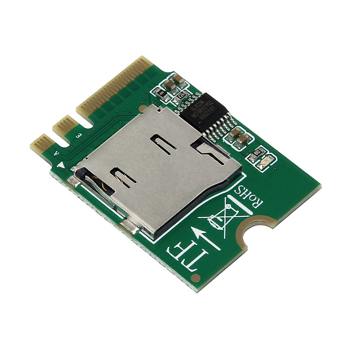 M.2 A/E KEY Wireless Network Card Wifi Interface to Micro SD SDHC TF Adapter Card Support 2230 Network Card for Laptop