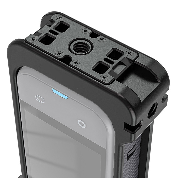 Aluminum Alloy Protective Case For Insta360 X5 Camera Cage Expansion Frame with Cold Shoe Mount Horizontal/Vertical Shooting Rig