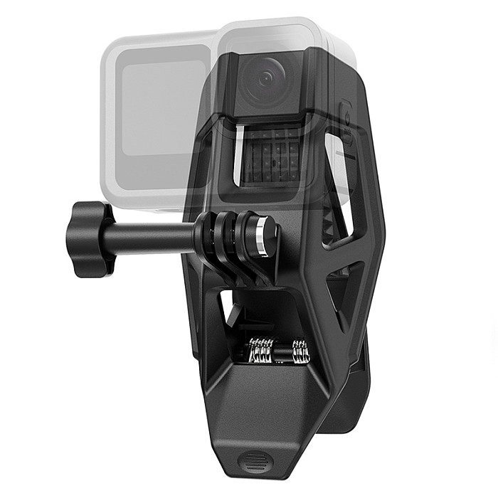 Universal Motorcycle Helmet Strap Chin Mount for DJI Action5 PRO for GoPro 13 12 Insta360 X5 / Go 3S / Ace Pro 2 Camera Holder