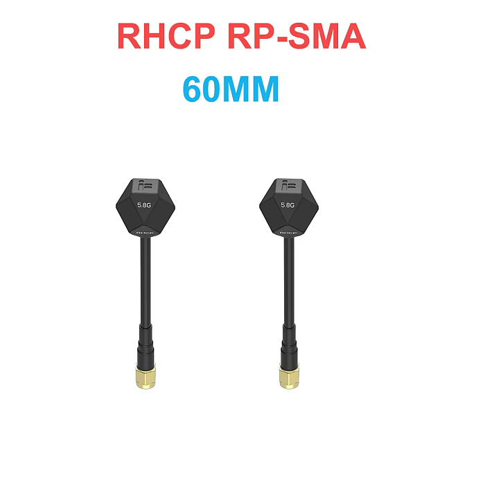 2PCS IFlight Albatross V2 SMA 5.8GHz 2.4dBi Antenna LHCP RP SMA / RHCP SMA 60MM / 100MM / 150MM for FPV Racing Drone part