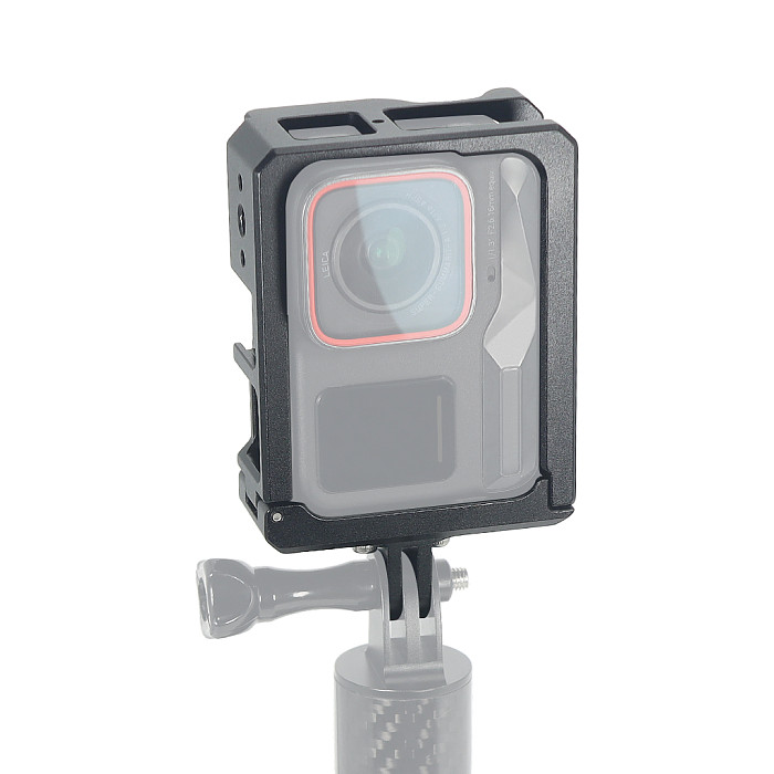 Magnetic Camera Cage Protection Frame Aluminum Alloy Horizontal And Vertical Shooting 1/4 Arri Positioning Quick Mount For Insta360 Ace Pro2 Insta360 X5 X6 DSLR Camera