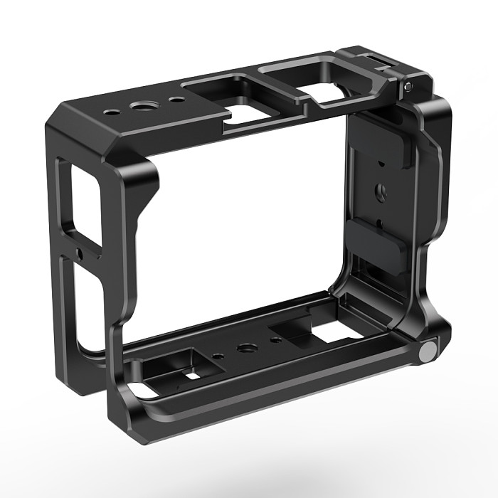 Magnetic Camera Cage Protection Frame Aluminum Alloy Horizontal And Vertical Shooting 1/4 Arri Positioning Quick Mount For Insta360 Ace Pro2 Insta360 X5 X6 DSLR Camera