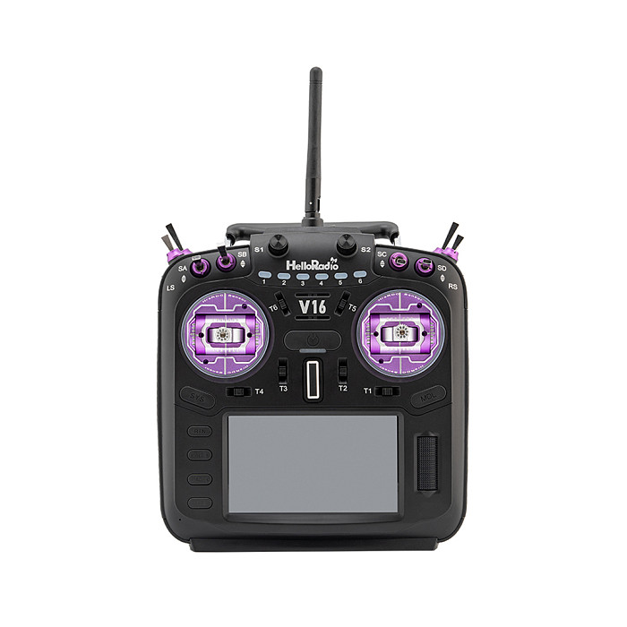 (HelloRadio) V16R CNCMAX Metal Joystick Multi Protocol Remote Control ELRS/4in1 Multiple Colors