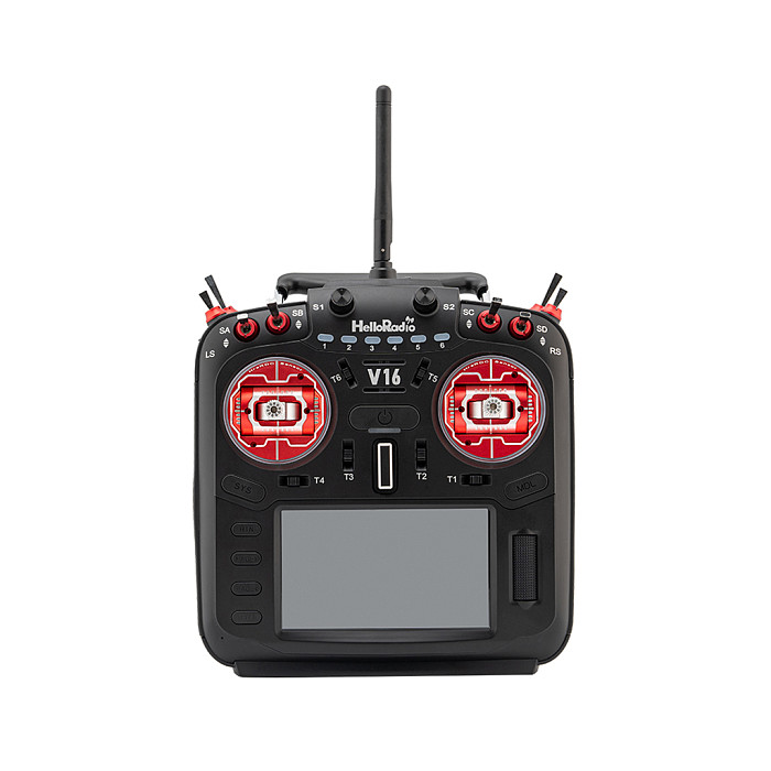 (HelloRadio) V16R CNCMAX Metal Joystick Multi Protocol Remote Control ELRS/4in1 Multiple Colors