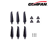 4Pairs Gemfan F1510 F7036 F1051 10inch Folding Propeller 2-Paddle /3-Paddle Glass Fiber Nylon for FPV Long Range Quadcopter