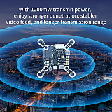 DarwinFPV 5.8G 40CH 1200mW Switchable Video Transmitter 1.2W VTX For Baby Ape / Pro / V2  Quadcopter Drone FPV