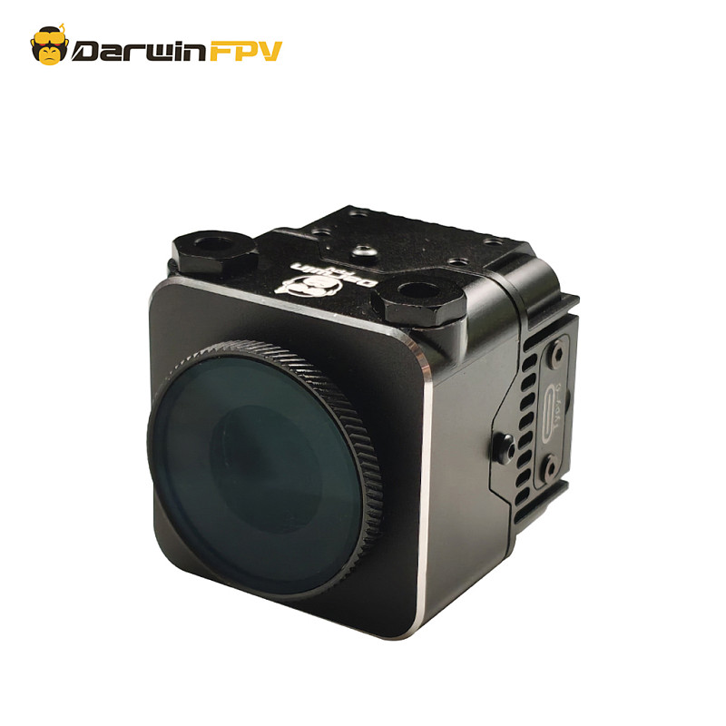 DarwinFPV CNC Aluminum Waterproof Protective Case Compatible with installation DJI O4 PRO Unit Suit for ND8 ND16 Lens Filter