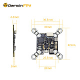 DarwinFPV 5.8G 40CH 1200mW Switchable Video Transmitter 1.2W VTX For Baby Ape / Pro / V2  Quadcopter Drone FPV