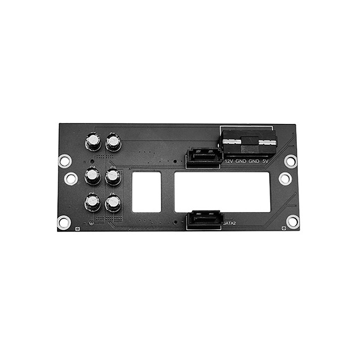 SATA Hard Disk Drive Backplane Nas Storage Card Server Expansion Board 6Gbps SATA to 2 / 3-Disks SSD HDD Adapter 4D Power Supply