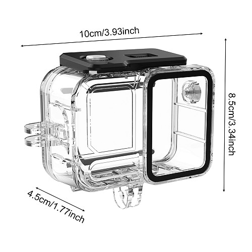 Waterproof Housing Case For Insta360 Ace Pro 2 Underwater Shooting Diving Protective Case Anti-scratch Clear Sports Camera Accessories
