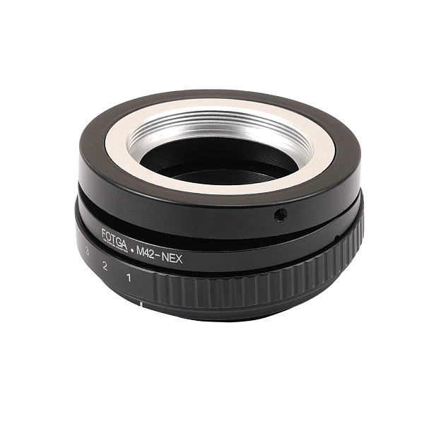 FOTGA M42-NEX E-Mount Lens Adapter Ring for M42 lens Mount to Sony E-Mount A7III NEX-3N 5C 6 7 NEX-VG10E