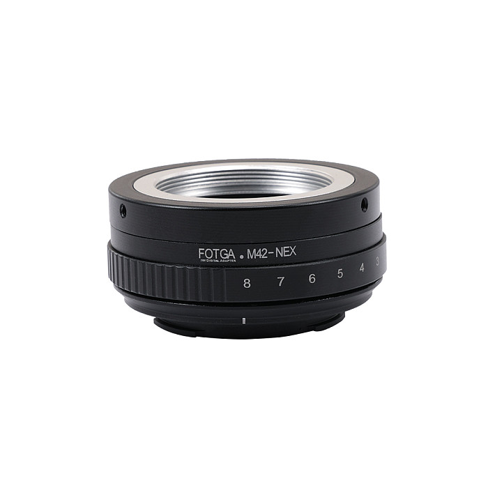 FOTGA M42-NEX E-Mount Lens Adapter Ring for M42 lens Mount to Sony E-Mount A7III NEX-3N 5C 6 7 NEX-VG10E