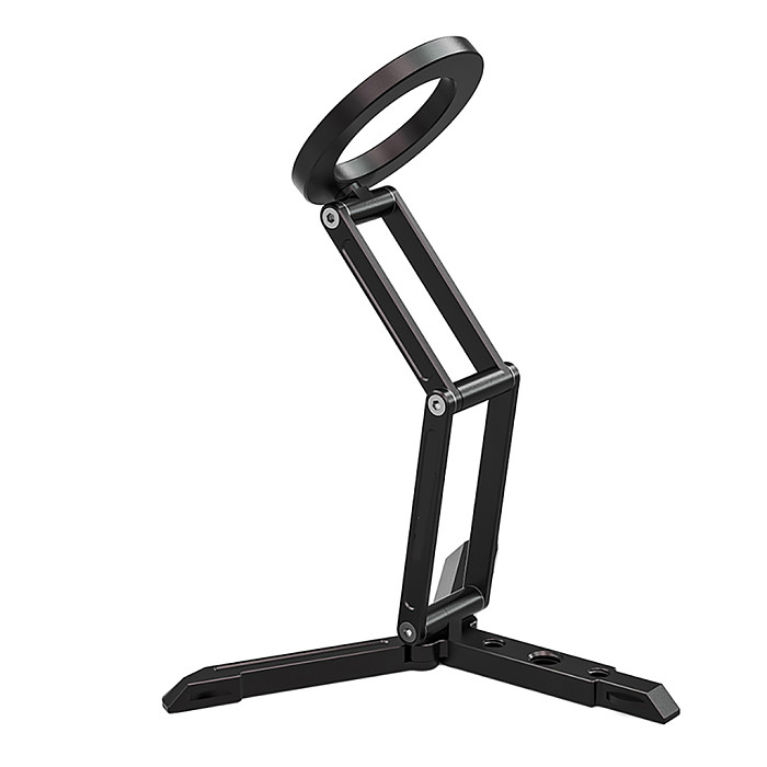 Suitable For MagSafe Desktop Live Streaming Magnetic Mobile Phone Folding Stand With Horizontal And Vertical Switching Aluminum Alloy Universal Stand