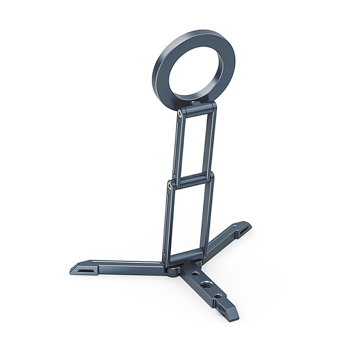 Suitable For MagSafe Desktop Live Streaming Magnetic Mobile Phone Folding Stand With Horizontal And Vertical Switching Aluminum Alloy Universal Stand